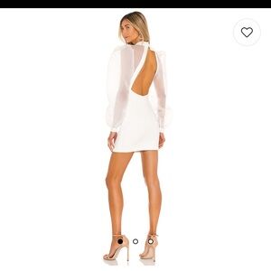 Revolve Women’s Dress, NBD White Dress in Ivory NWT Size Medium, Mini Dress